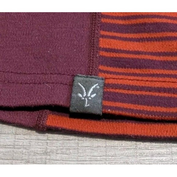 Ibex Sweater Men's Sz M Merino Wool 1/4 Zip Woolies 2 Base Layer Striped READ - Picture 2 of 8